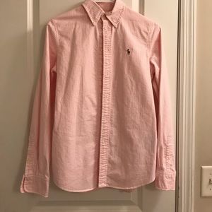 Slim Ralph Lauren dress Shirt in Pink